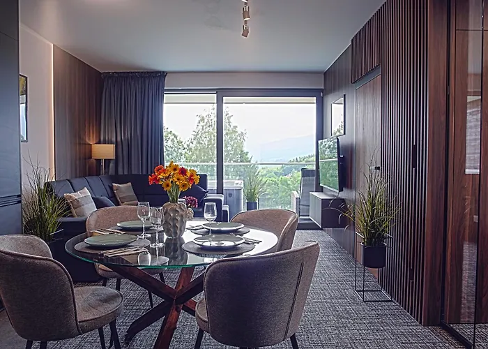 Rajski 205 Z Prywatnym Jacuzzi Na Balkonie Z Widokiem Na Gory Schreiberhau