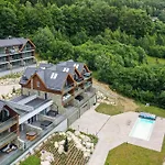 Rajski 205 Z Prywatnym Jacuzzi Na Balkonie Z Widokiem Na Gory דירה